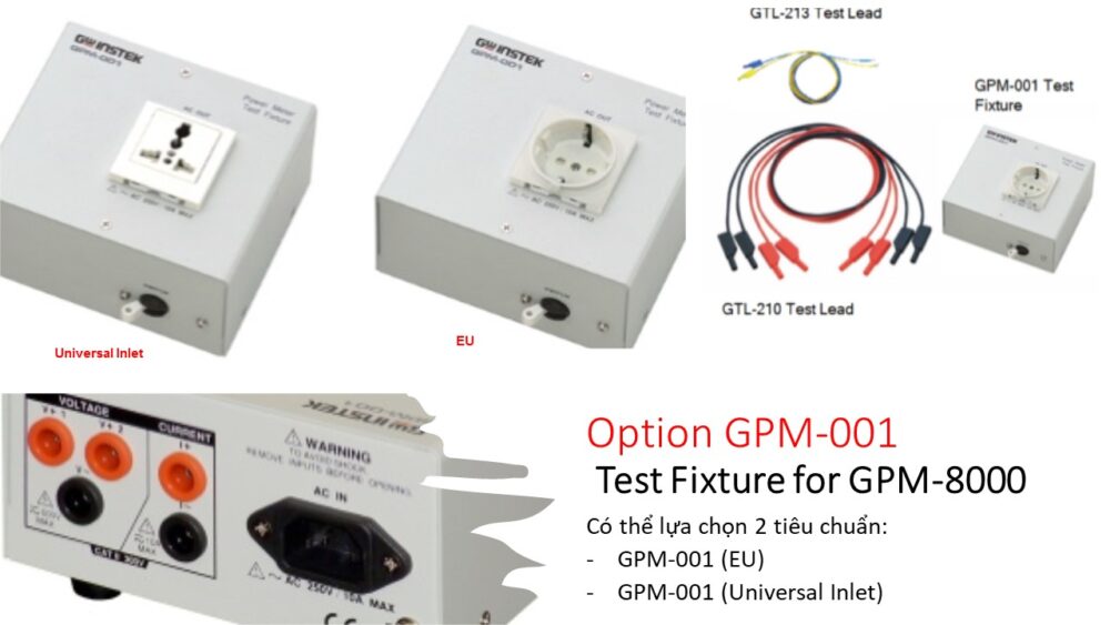 Test fixture GPM-001 GW Instek 