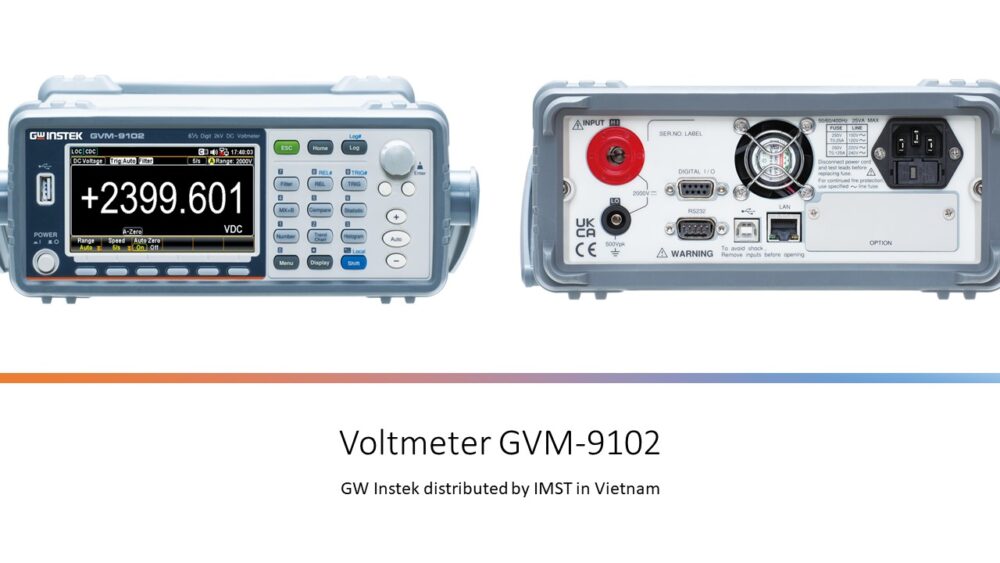 Đồng hồ đo vôn GVM-9102
