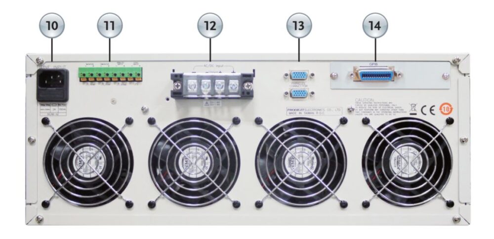 Mặt sau của tải điện tử AEL-500x-450