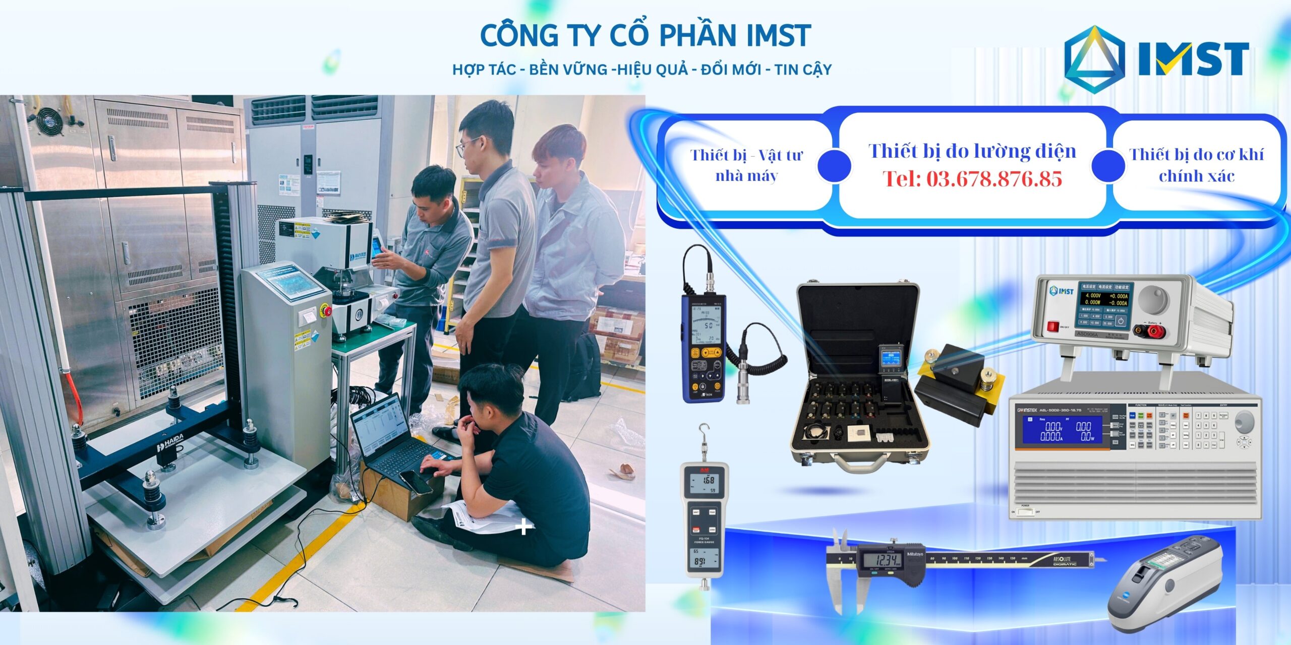 thiet bi do cung cap boi cong ty co phan IMST