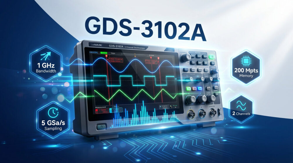 Máy hiện sóng số GDS-3102A - Hình ảnh minh họa AI