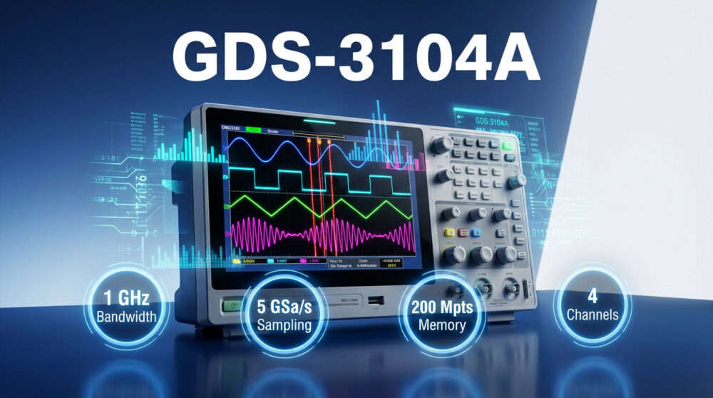 Máy hiện sóng số GDS-3104A 1GHz 4 kênh