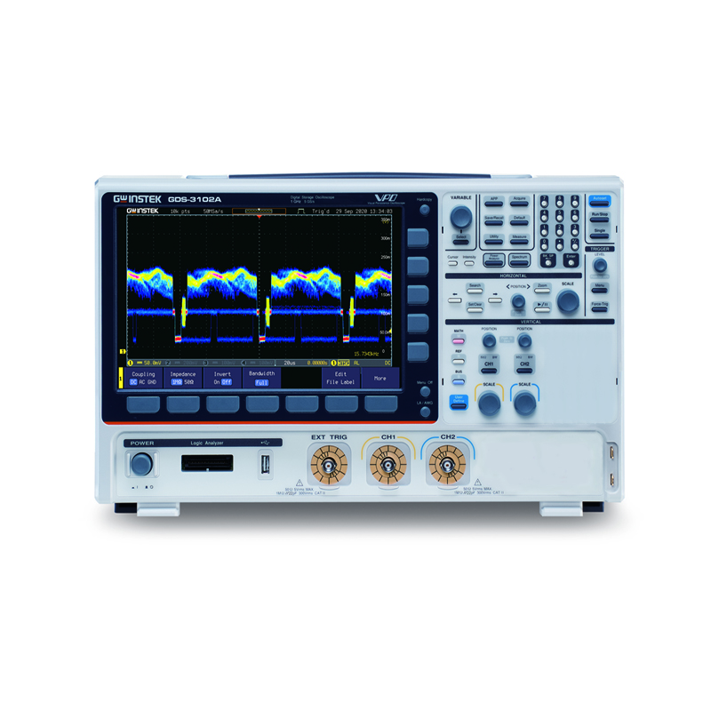 May hien song so GDS-3102A GDS-3102A máy hiện sóng 2 kênh 1GHz cao cấp