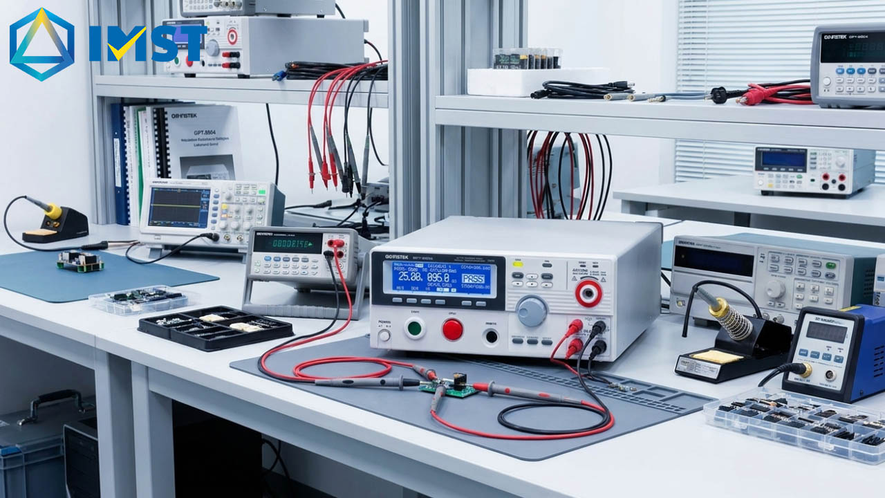 Hipot tester (Withstand AC/DC, IR, Ground bond, Ground continuity)