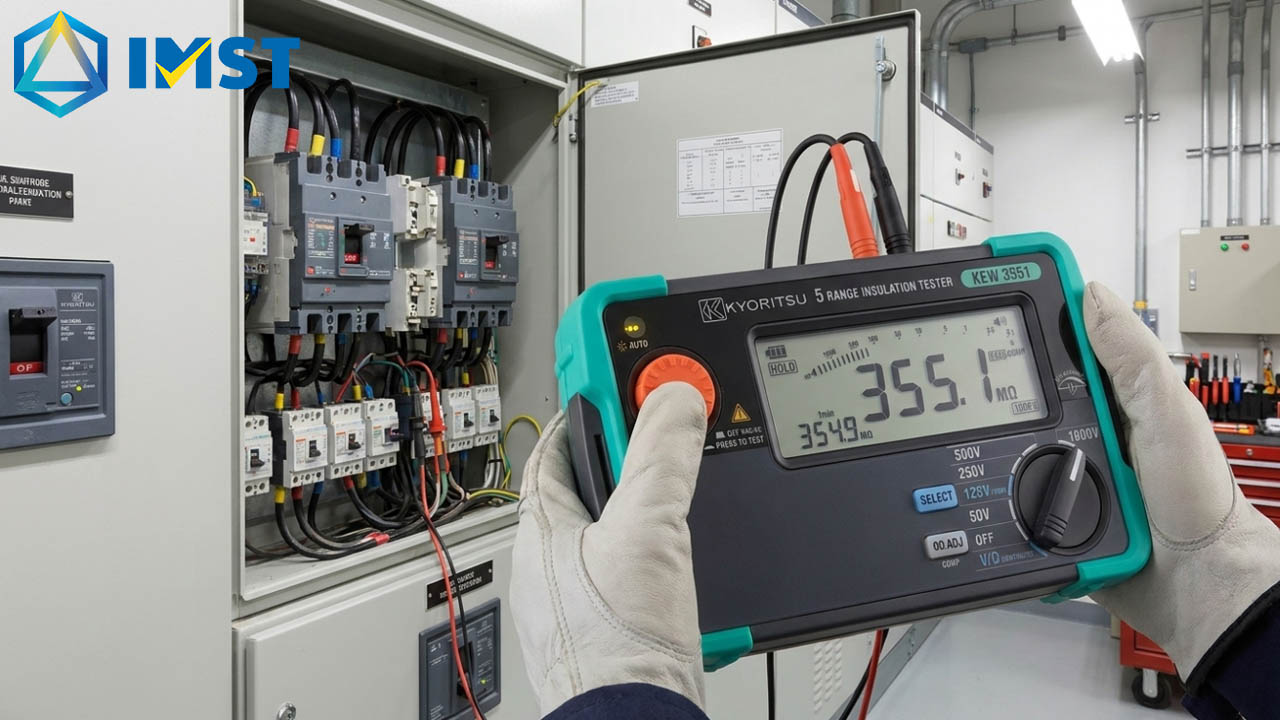 Máy đo IR cầm tay phù hợp khi cần đo ngoài hiện trường