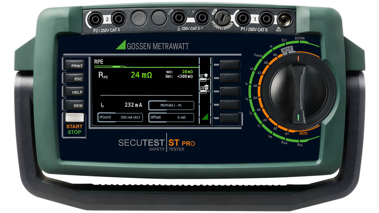 Máy kiểm tra an toàn điện cầm tay Gossen Metrawatt SECUTEST ST PRO
