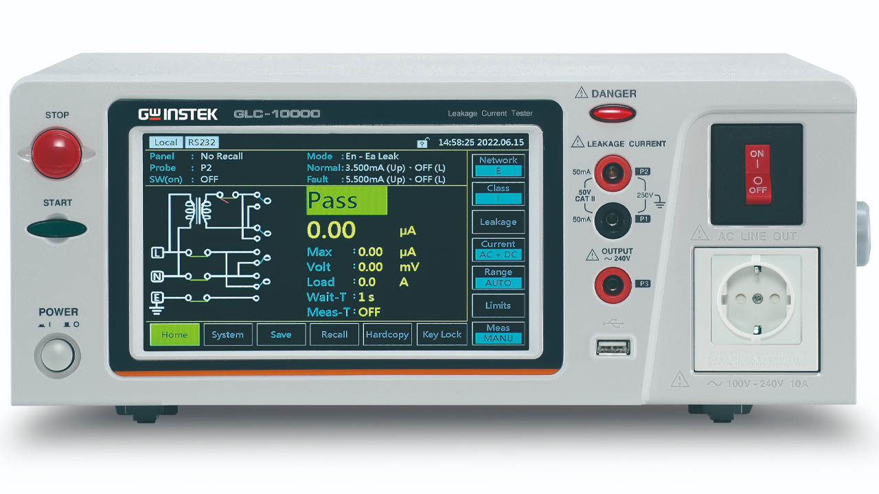 Máy kiểm tra dòng rò GW instek GLC-10000 (12 kiểu đo lường)