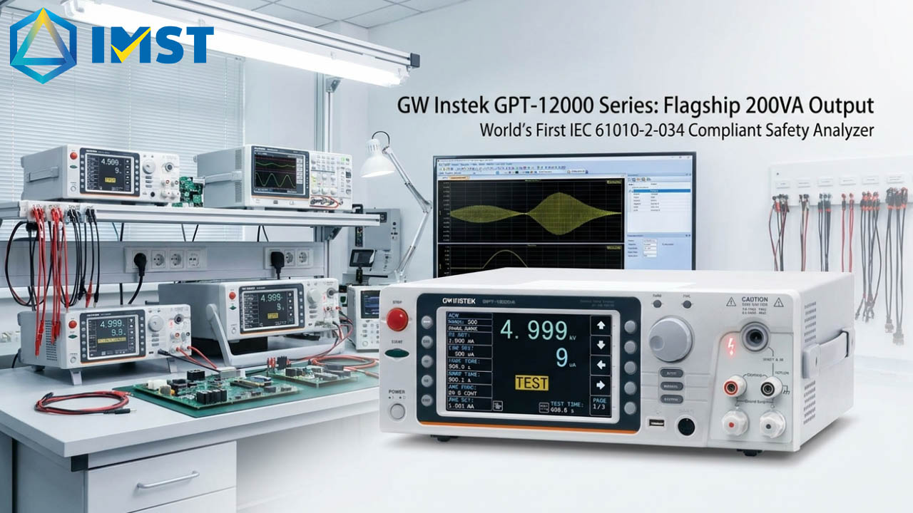 Máy phân tích an toàn điện GPT-12000 (IEC 61010-2-034)