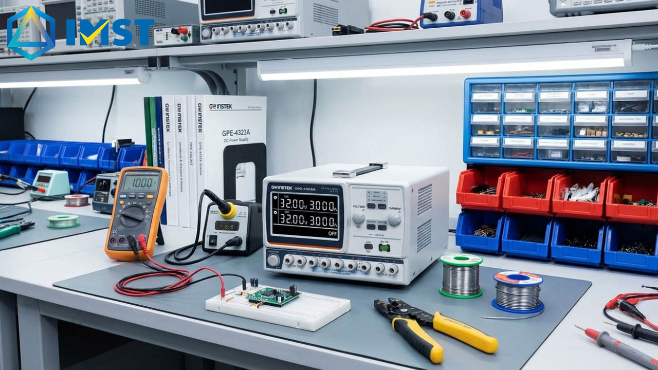 Bộ cấp một chiều (DC) tuyến tính GW Instek GPE-4323A  (4 kênh độc lập)