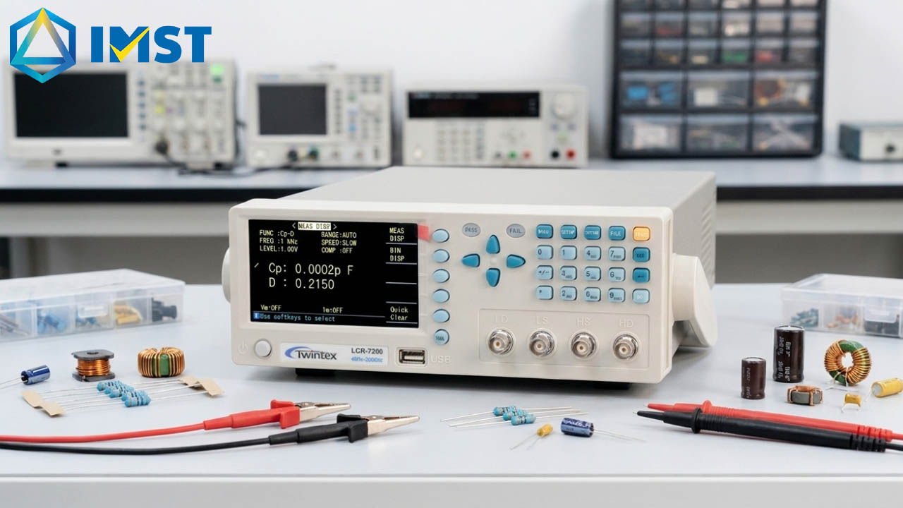 Máy đo LCR để bàn Twintex LCR-7200 (40Hz ~ 200kHz)