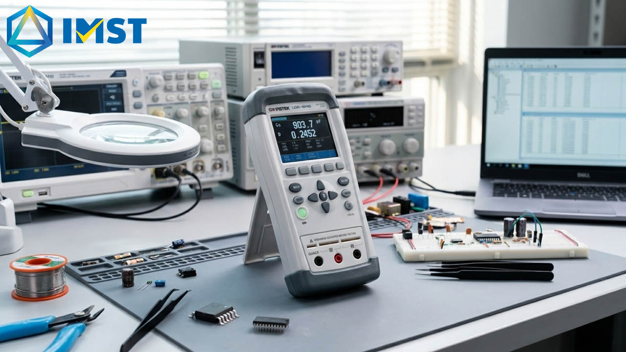 Máy đo LCR cầm tay GW Instek LCR-1010 (10kHz)