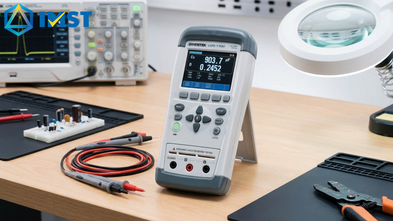 Máy đo LCR cầm tay GW Instek LCR-1100 (100kHz)