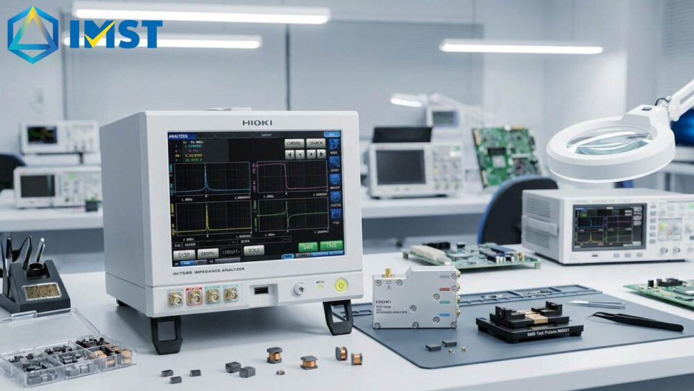 Máy phân tích đo trở kháng Hioki IM7585 (1MHz ~ 1.3GHz, 0.5ms, 0.07%)