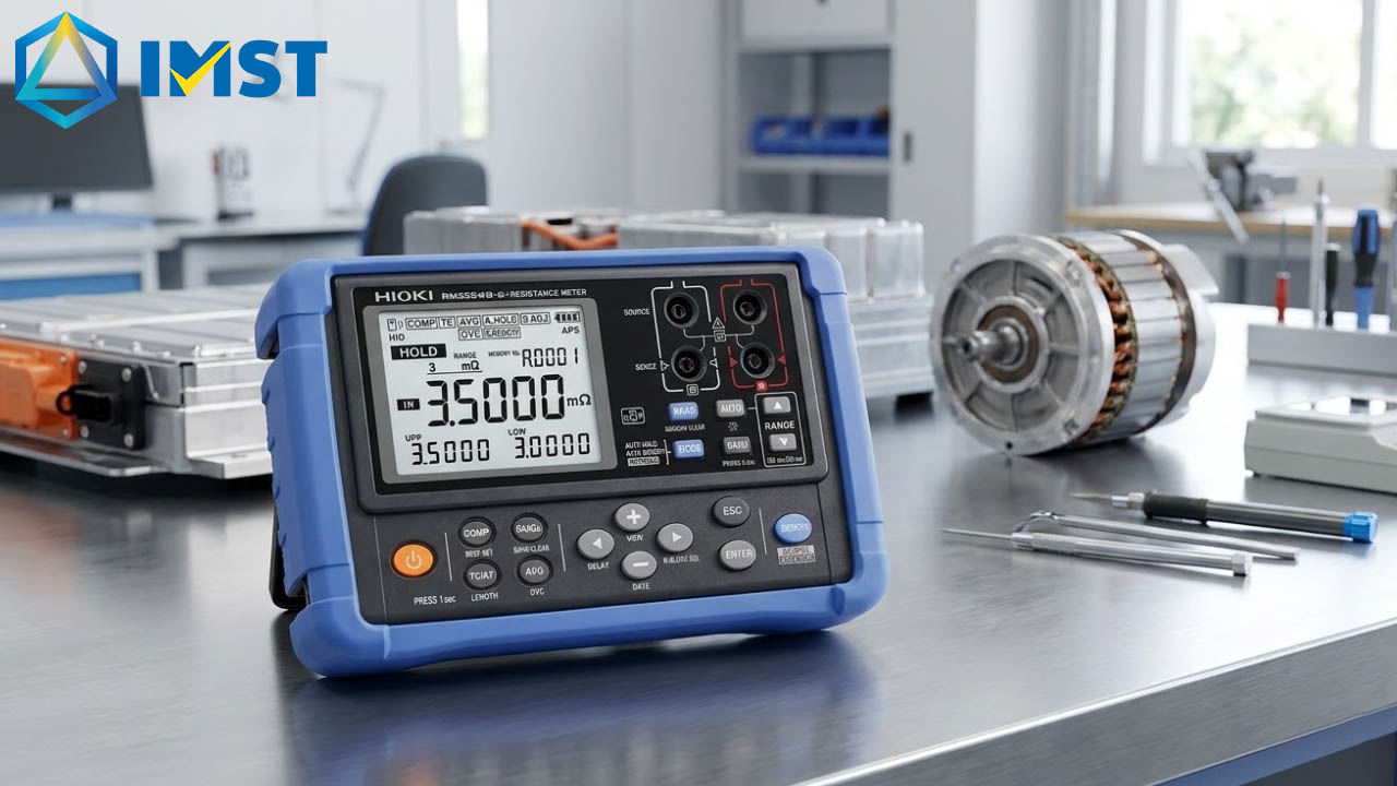 Thiết bị đo điện trở cầm tay HIOKI RM3548-50 (0,1 µΩ ~ 3,5 MΩ)