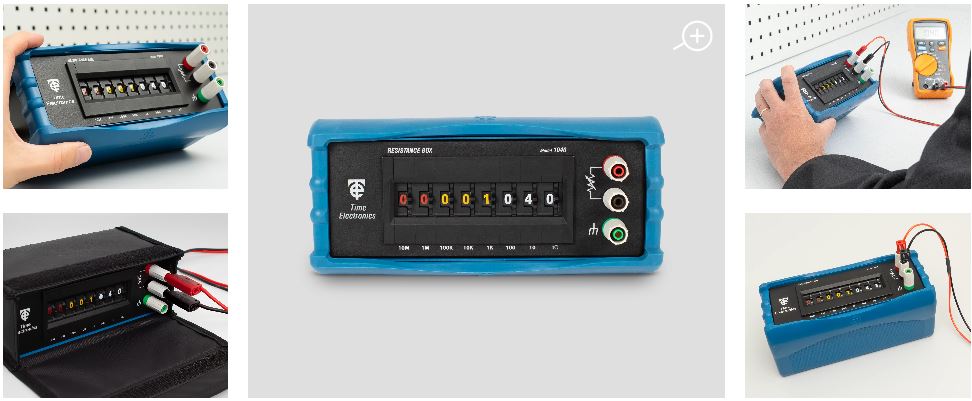 Thao tác với hộp điện trở chuẩn 1040 time electronics